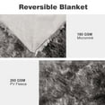 thumbnail image 2 of LANGRIA Faux Fur Fleece Blanket Throw, 60" x 80", 2 of 6