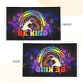 thumbnail image 5 of Be Kind Flag 3x5 Ft In A World Where You Can Be Anything Peace Flag - Inspirational Outdoor Decoration for Home, Garden, or Events, 5 of 5