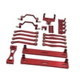 thumbnail image 2 of ZLight 1/16 RC Car Upgrade Spare Kit Servo Mount Steering Metal for C64 RC Vehicles red, 2 of 6