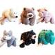 thumbnail image 2 of Muñeco de peluche de oso durmiendo, regalo de cumpleaños para niños, color negro, 2 of 5