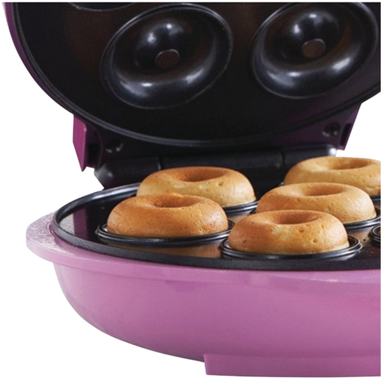 Brentwood Non-Stick Mini Donut Maker, Pink photo 4