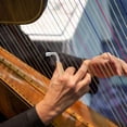 thumbnail image 4 of Raindrops 4 Pcs Clé de Réglage de Harpe Jaune Clair Clé de Réglage de Lyre pour Musiciens, 4 of 8