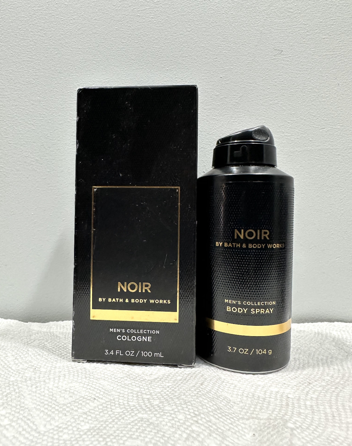 Bath & Body Works Noir Men's Collection 2 Piece Gift Set (Cologne 3.4