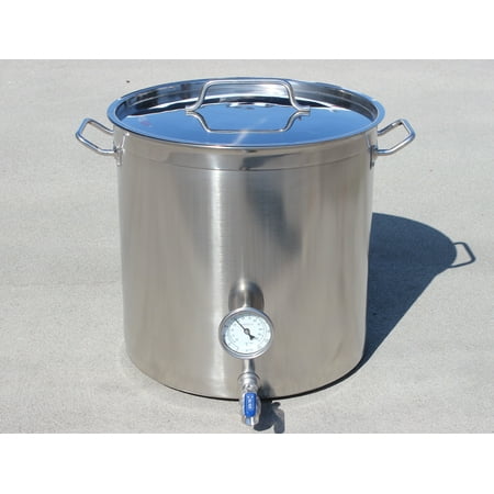 Concord Stainless Steel Home Brew Kettle Stock Pot Weldless Concord Stainless Steel Home Brew Kettle Stock Pot Weldless Ings Triply Bottom Version