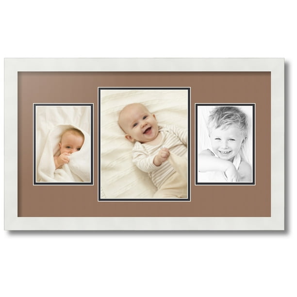 ArtToFrames Collage Photo Picture Frame with 1 8x10 and 2 5x7