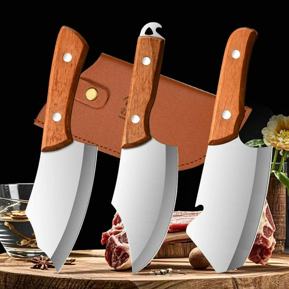 Kitchen Stainless Steel Chopper Slicing Knife for Fruits and Vegetables Lightweight Household Chopper Kitchen Tools