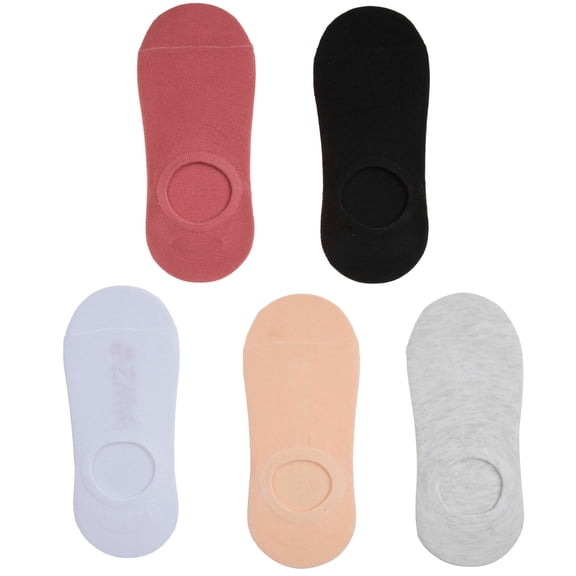 Pawz by Bearpaw No Show Ultra Low Hidden Liner Socks for Women, 6-pack