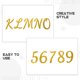 thumbnail image 3 of OUNONA 1Set Large Gold Glitter Letters Alphabet Bunting for Wedding and Birthday, 3 of 6