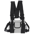 thumbnail image 2 of Bolsa de pecho, paquete de pecho, bolsa de equipo de chaleco múltiple ajustable, bolsa de pecho ajustable, funcionalidad versátil, 2 of 14