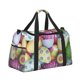 thumbnail image 2 of Fotbe Colorful Easter Eggs Bolsa de Viaje con Estampado, Bolsa de Fin de Semana para Mujer con Compartimento para Zapatos, Bolsa de Gimnasio con Bolsillo Húmedo, 2 of 7