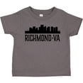 thumbnail image 3 of Inktastic Richmond Virginia City Skyline Boys or Girls Toddler T-Shirt, 3 of 5