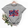 thumbnail image 2 of successthop Independence Day Clothes for Women Happy 4th of July Crewneck Shirt Casual T Shirts Short Sleeve Tops Gray, 2 of 6