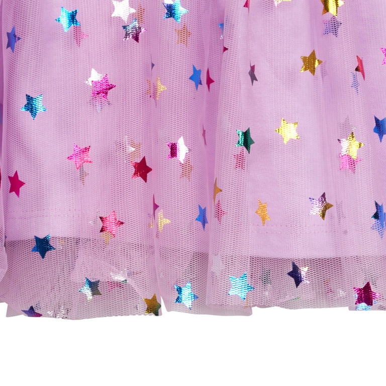 Sesame Street Abby Cadabby Birthday Mesh Dress Infant to Little Kid