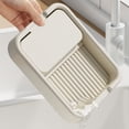thumbnail image 4 of Folding Pot Lid Holder with Utensil Rest Multifunctional Spatula Chopsticks Spoon Holder for Kitchen, 4 of 6