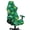Green Shamrock Heart, variant on TSOVTHRID Black Gold Marble Texture Print 4 Pieces Gaming Chair Covers for Cats Breathable Rotating Gaming Chair Protector Computer Chair Seat Slipcovers with Armrest Covers