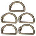 thumbnail image 1 of 5 anillas en D de aleación de zinc, resistentes, duraderas, multifuncionales, de amplia aplicación, para bolsos, mochilas y cinturones, color bronce., 1 of 14