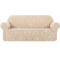 thumbnail image 1 of Stretch Sofa Cover Armchair Covers Seater Floral Pattern Jacquard Anti-Slip Couch Slipcover, 1 of 9