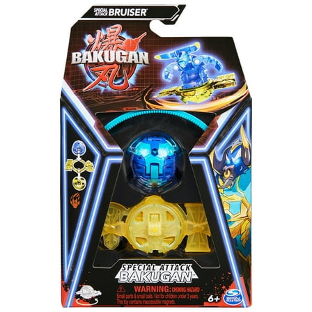 Bakugan, Special Attack Bruiser, Spinning, Customizable Action Figure, Girl and Boy Toys