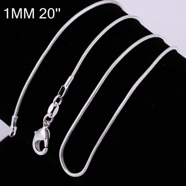 Grace 925 Sterling Silver Chain Necklace Chain for Women Girls Fashion  Jewelry - China High-End Jewelry and Women's Jewelry price