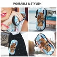 thumbnail image 6 of Cauagu Animals on Noah's Ark Pattern Unisex Glasses Case,Zipper Protective Fabric Sunglass Case with Clip Soft Case Horizontal Protective Pouch for Sunglasses Eyewear, 6 of 6