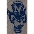 thumbnail image 2 of Men's Ash Nevada Wolf Pack Auxiliary Logo Tri-Blend T-Shirt, 2 of 2