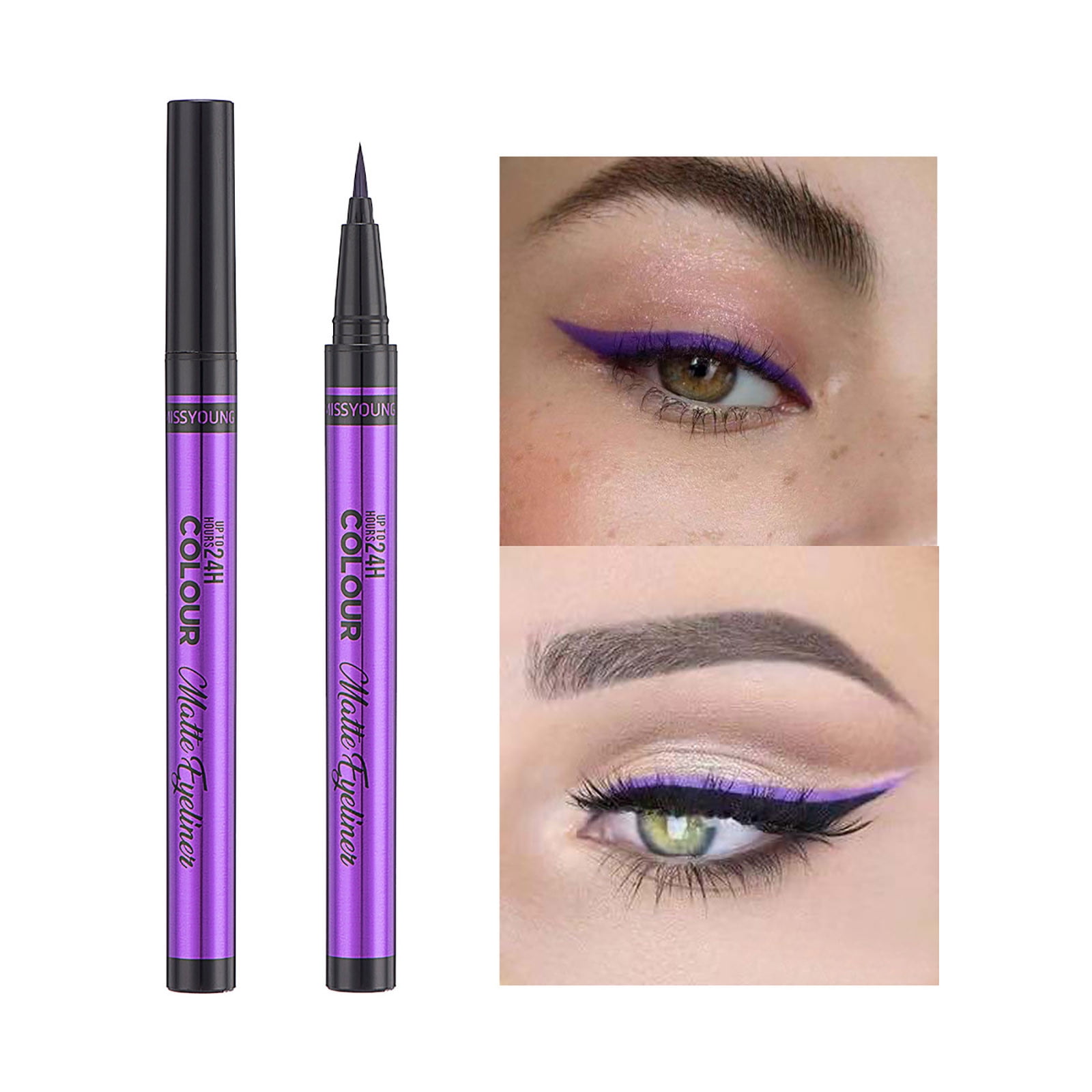 ertutuyi multicolor eyeliner 6 colors eyeliner, matte eyeliner
