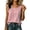 #0311-Red, variant on Uootdi Camisole Tops for Women Crew Neck Sleeveless Plain Crinkle Tank Tops for Women Relaxed Fit Breathable Wrinkle Resistant Everyday Tops for Women