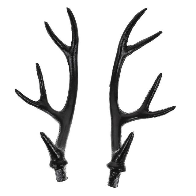 1Pair Simulated Deer Horn Headdress Halloween Hairwear Cosplay Accessory