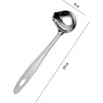 thumbnail image 2 of Stainless Steel Sauce Drizzle Spoon with Spout Sauce Ladle Gravy Ladle for Everyday Use, 2 of 5