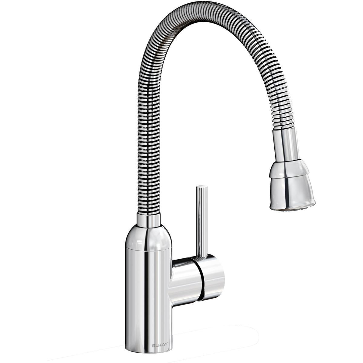 Elkay Pursuit Laundry Faucet with Flexible Spout Chrome