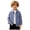 b23-Light Blue, variant on yboeqw Boys Shirt Wrinkle-Free Stretch Button Down Shirt Kids Long Sleeve Solid Color Lapel Blouse(18-24 Months,White)