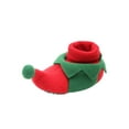 thumbnail image 5 of Douhoow Unisex Infant Santa Claus Shoes Baby Christmas Crib Slippers Anti-Slip Soft Sole, 5 of 8