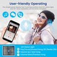 thumbnail image 2 of blueear Bluetooth Beanie Hat Bluetooh 5.2 Headphone Wireless Winter Knit Hats with Stereo Speaker and MIC 15 Hours Working Time for Outdoor Sports, 2 of 5