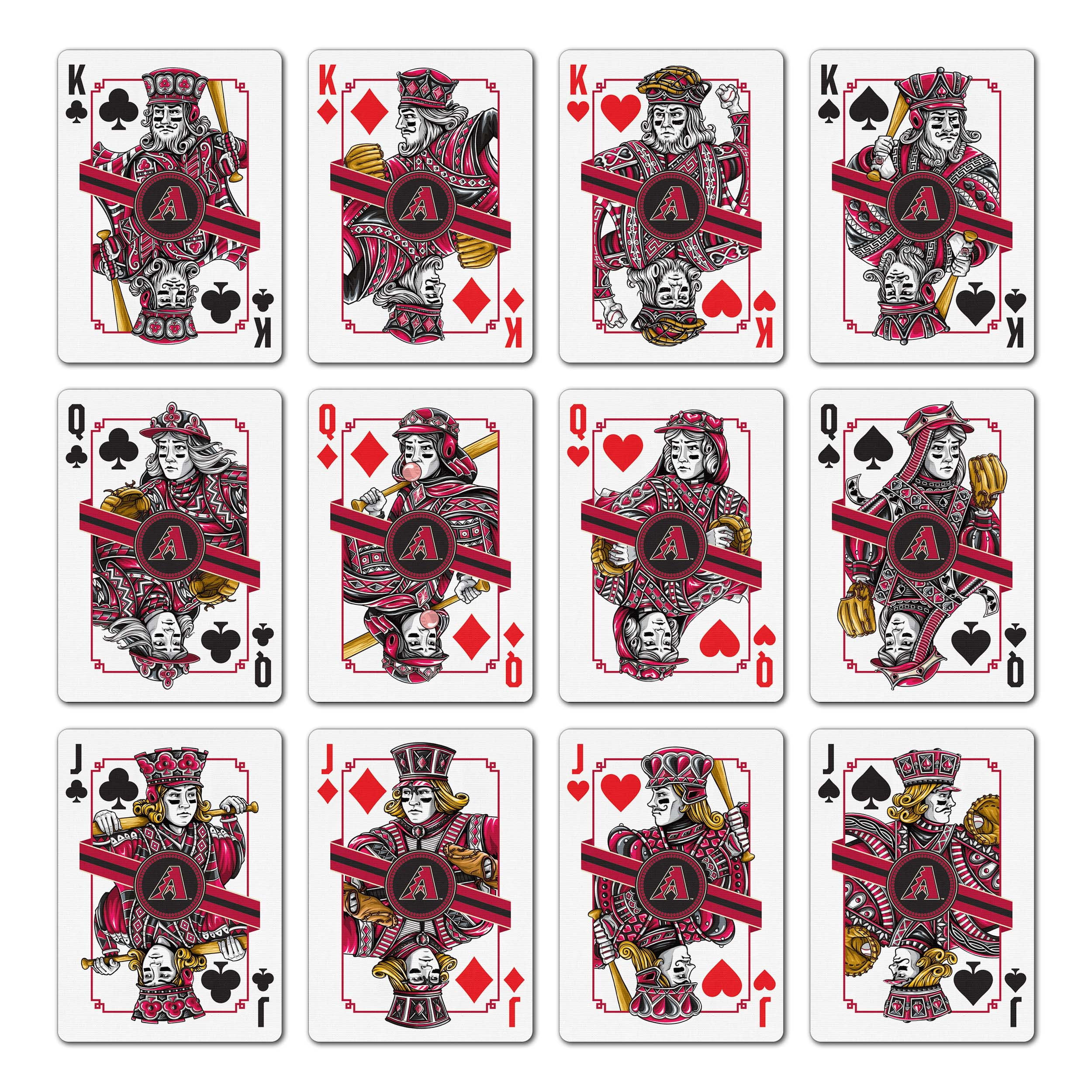 YouTheFan MLB Arizona Diamondbacks Classic Series Playing Cards