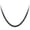 Black, variant on 5mm Stainless Steel Box Chain Necklace for Men & Women, Stainless Steel Necklace for Men, Necklace Chain For Men, Sliver 24 Inch