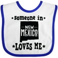 thumbnail image 3 of Inktastic New Mexico Vacation Gift Boys or Girls Baby Bib, 3 of 4