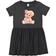 thumbnail image 3 of Inktastic Teddy Bear Cute Girls Toddler Dress, 3 of 5