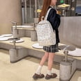 thumbnail image 7 of Fgnfyis Backpack for Bow Preppy Cute Girly Daypack College Bookbag Small Makeup Bag Kids Backpack Blue, 7 of 7