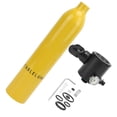 thumbnail image 2 of Diving Oxygen Cylinder, 0.5L 100L Compressed Air  Tank  For Professionals For Diving Yellow, 2 of 8