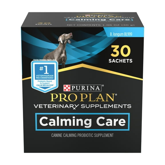 Purina Pro Plan Veterinary Supplements Calming Care Calming Dog Supplements, 30 ct Box