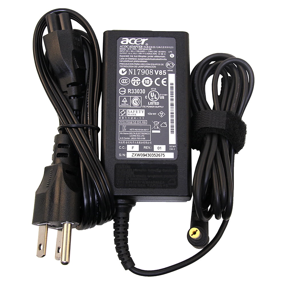 Genuine Original Acer Aspire Laptop AC Adapter Power Supply Charger Cable 07 