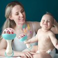 thumbnail image 3 of Taotanxi Baby Rattles Toys Set for 3-6 Months,Grab Shake Rattle for Babies 6-12 Months, Easy Hold Teething Toy,Development Learning Toy for Babies 3+ Months Birthday Gift, 3 of 6