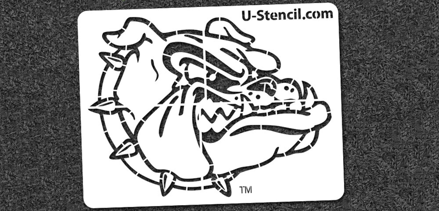 NCAA Gonzaga Bulldogs Collegiate Bulldog Mini Stencil Kit Walmart NCAA Gonzaga Bulldogs Collegiate Bulldog Mini Stencil Kit Walmart