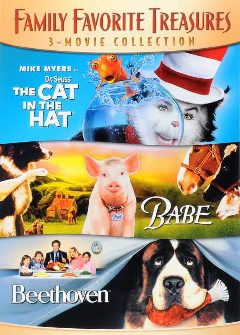 Dr Seuss: The Cat in the Hat/Babe/Beethoven (DVD Full Screen