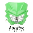 thumbnail image 2 of Motorbike DRL Headlight, Adjustable DC12V Motorcycle Front Headlight Simple Installation Reliable Safe Driving LED  For Dirt Bike MX Motocross Enduro Motorcycle Black,White,Green, 2 of 8