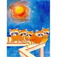 thumbnail image 1 of Carolines Treasures 6009GF 11 x 15 In. Raccoons On The Porch Flag- Garden Size, 1 of 3