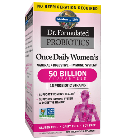 BEST /USED/By/09/2026. Garden of Life Dr. Formulated Probiotics Once Daily Women s Shelf Stable 30 Capsules