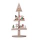 thumbnail image 1 of Kearding Decoración de árbol de Navidad de con soporte de dibujos animados de Papá Noel, muñeco de nieve, alce, decoración de mesa, adornos, Kits de decoración para fiestas Muñeco de nieve Kearding HA069453-02, 1 of 6