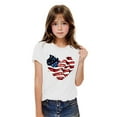 thumbnail image 5 of ZACPNCV Little Boys 4th of July T-Shirt Flag Tees Kids Toddler Short Sleeve Tee Shirts White 3-4 Years, 5 of 9
