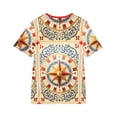 thumbnail image 4 of 8-Card Deck Graphic T-Shirt, Art Design Poly Shirt, All Over Print Graphic Tee, Playing Cards T-Shirt, Playing Cards Tees, 4 of 12